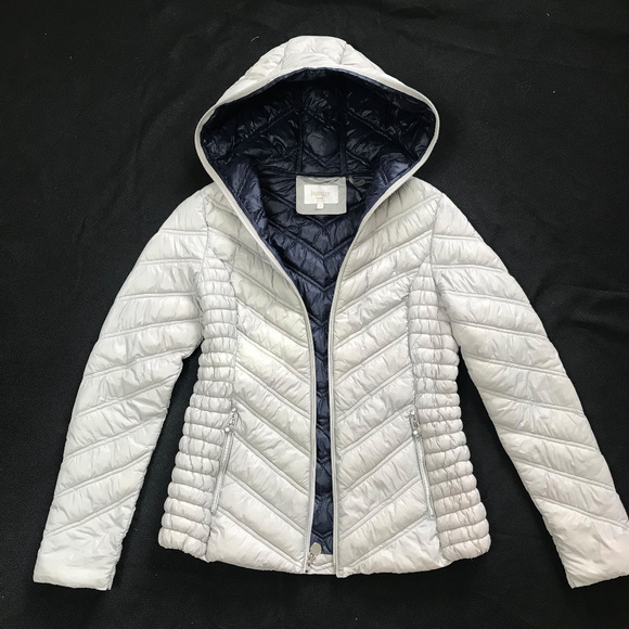 Laundry Quilted Gray Puffer Jacket - Picture 3 of 9